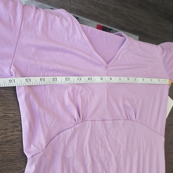 Velvet Torch Purple Long Sleeve MIDI Dress Size Large(12-14) NWT - Picture 16 of 16